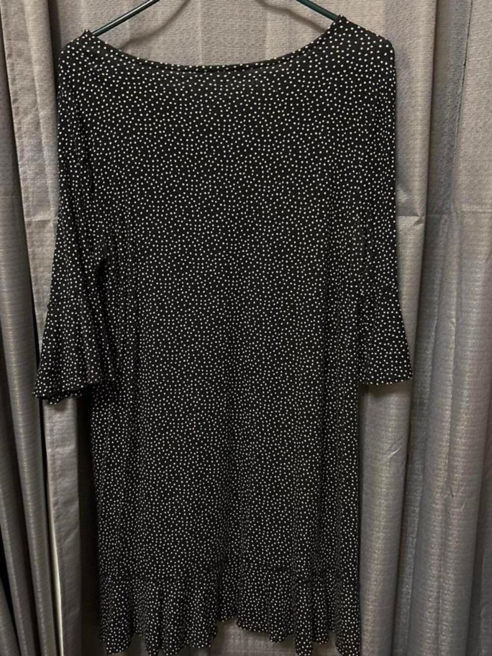 Women_s Black and Grey Dress